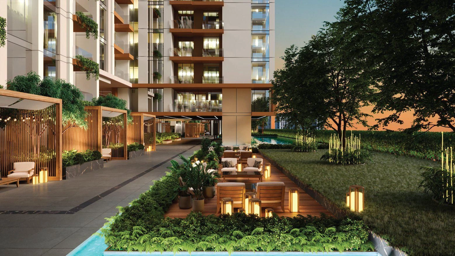 КLuxury Residential Complex with Health Club в Дубае