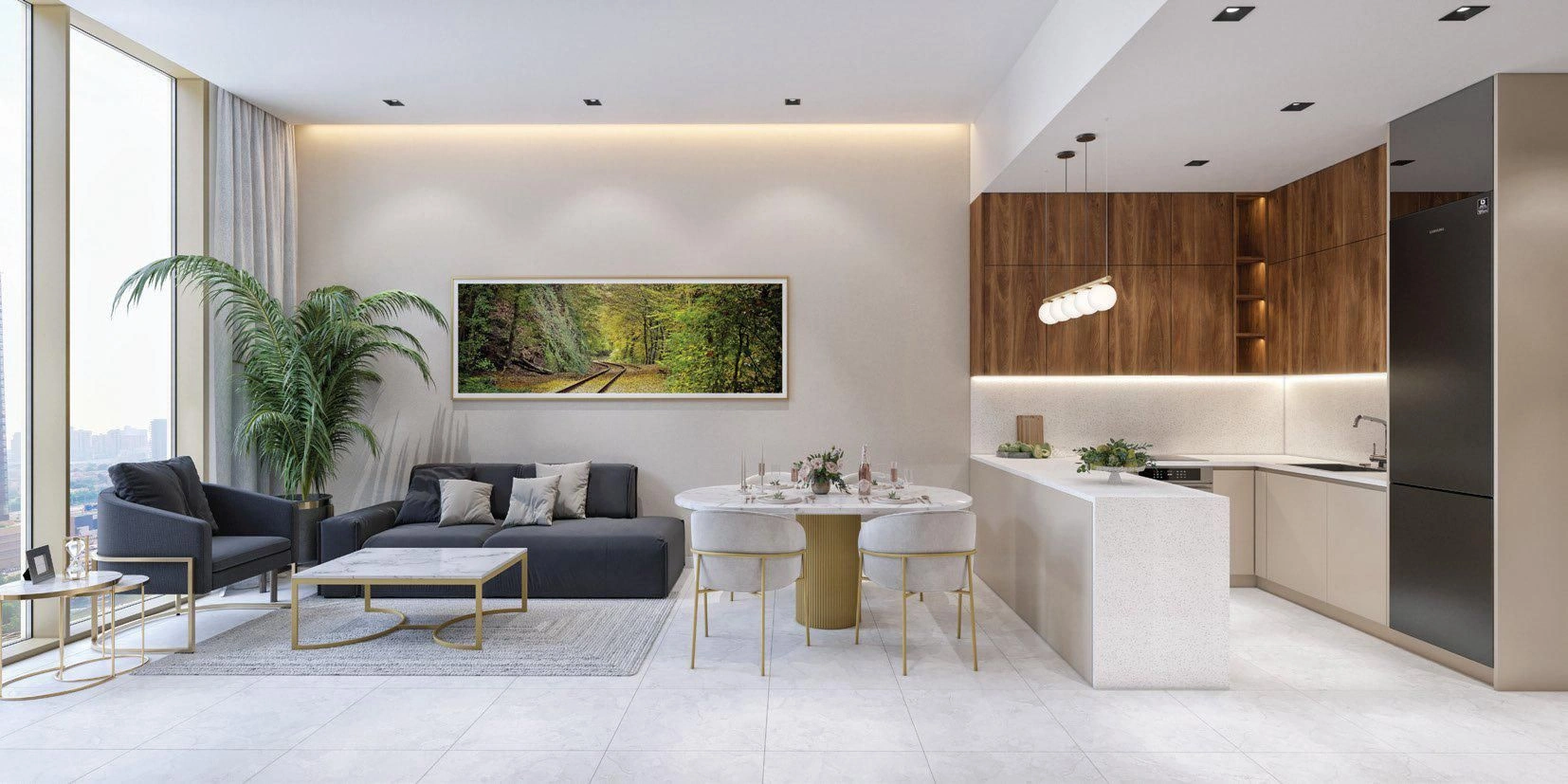 КLuxury Residential Complex with Health Club в Дубае