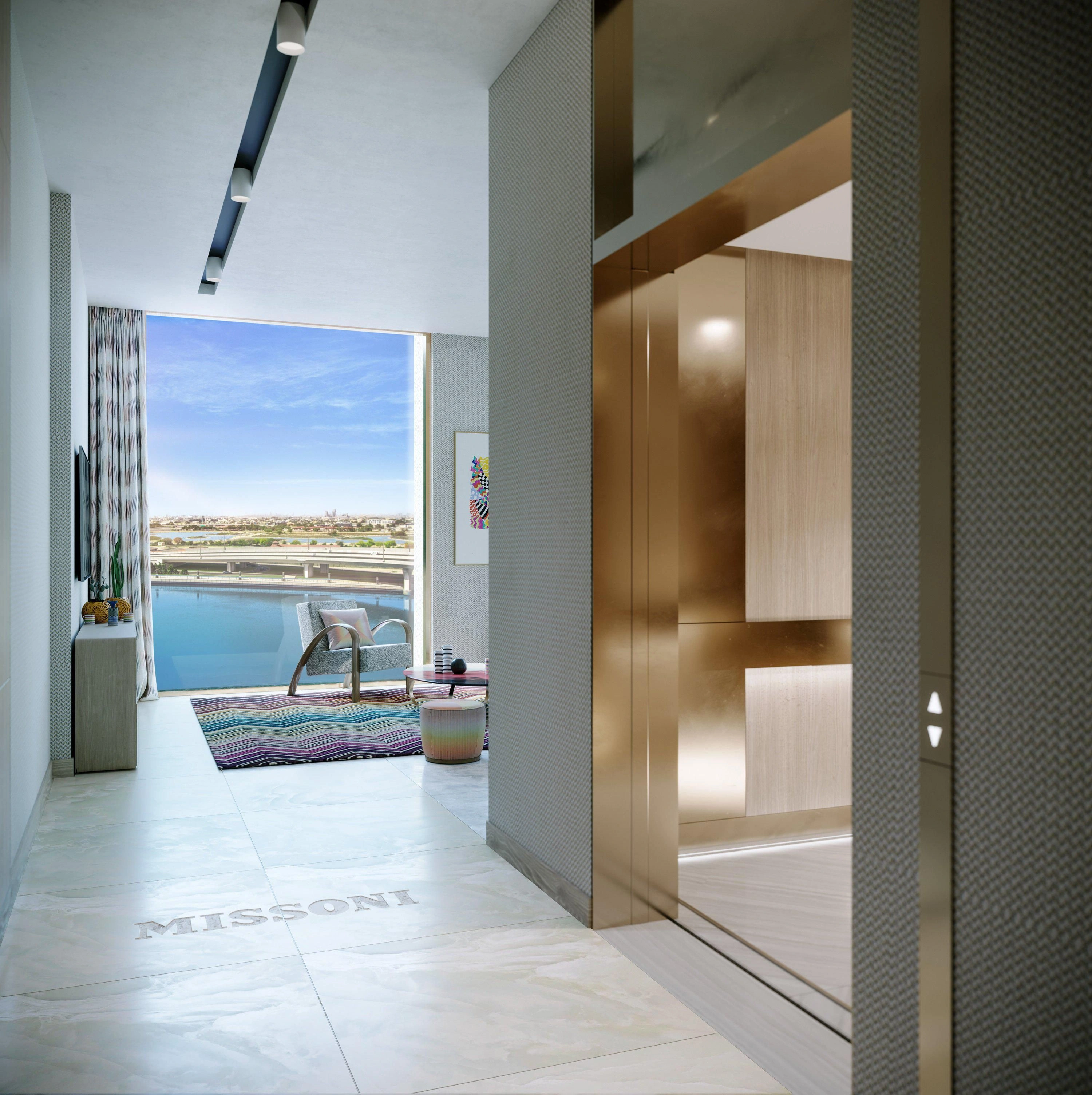 Роскошный жилой комплекс на берегу канала в центре Дубая