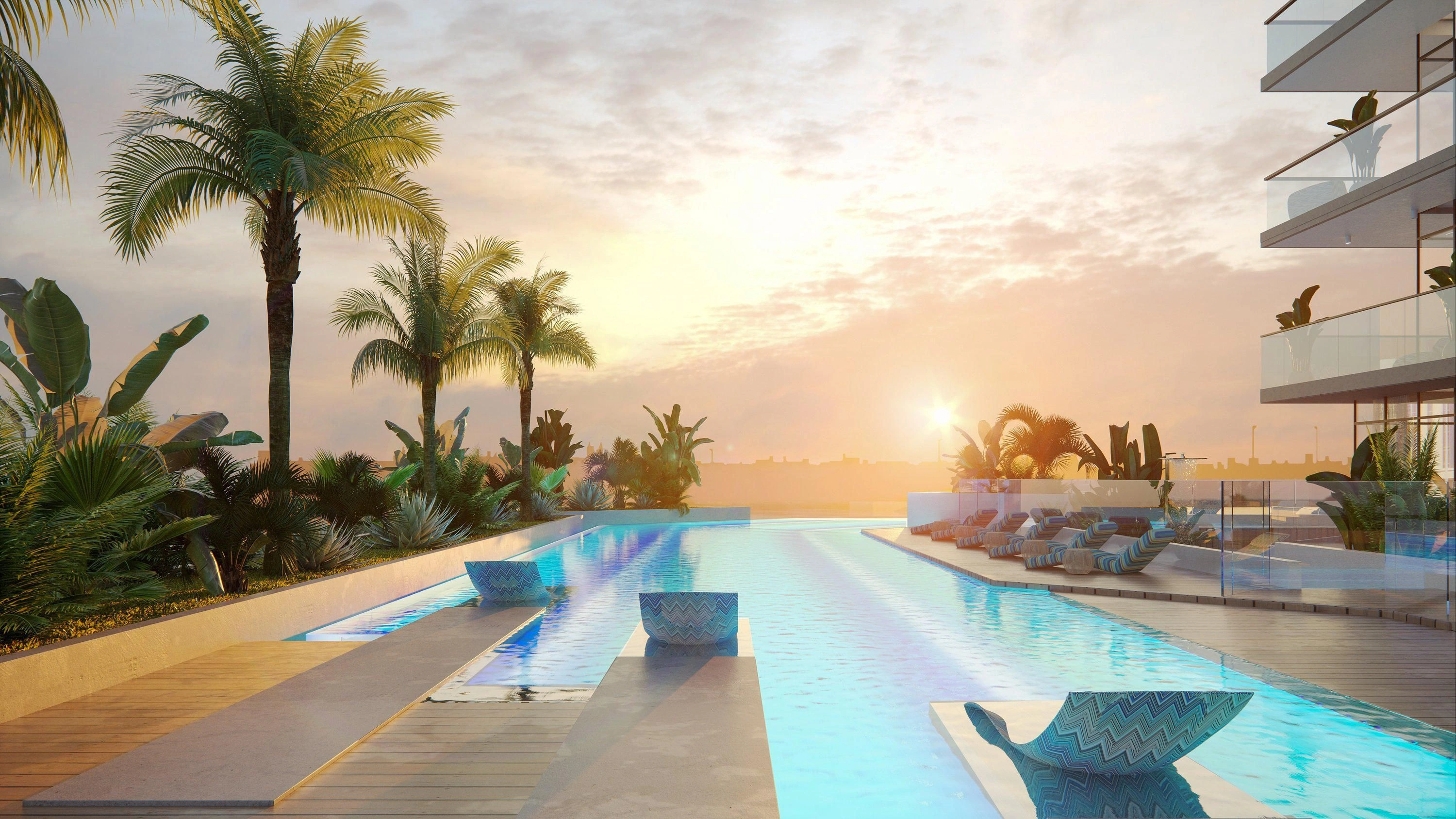 Роскошный жилой комплекс на берегу канала в центре Дубая