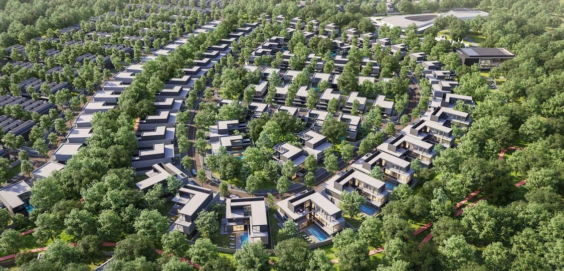 Роскошные таунхаусы и виллы с зеленым оазисом в Шардже