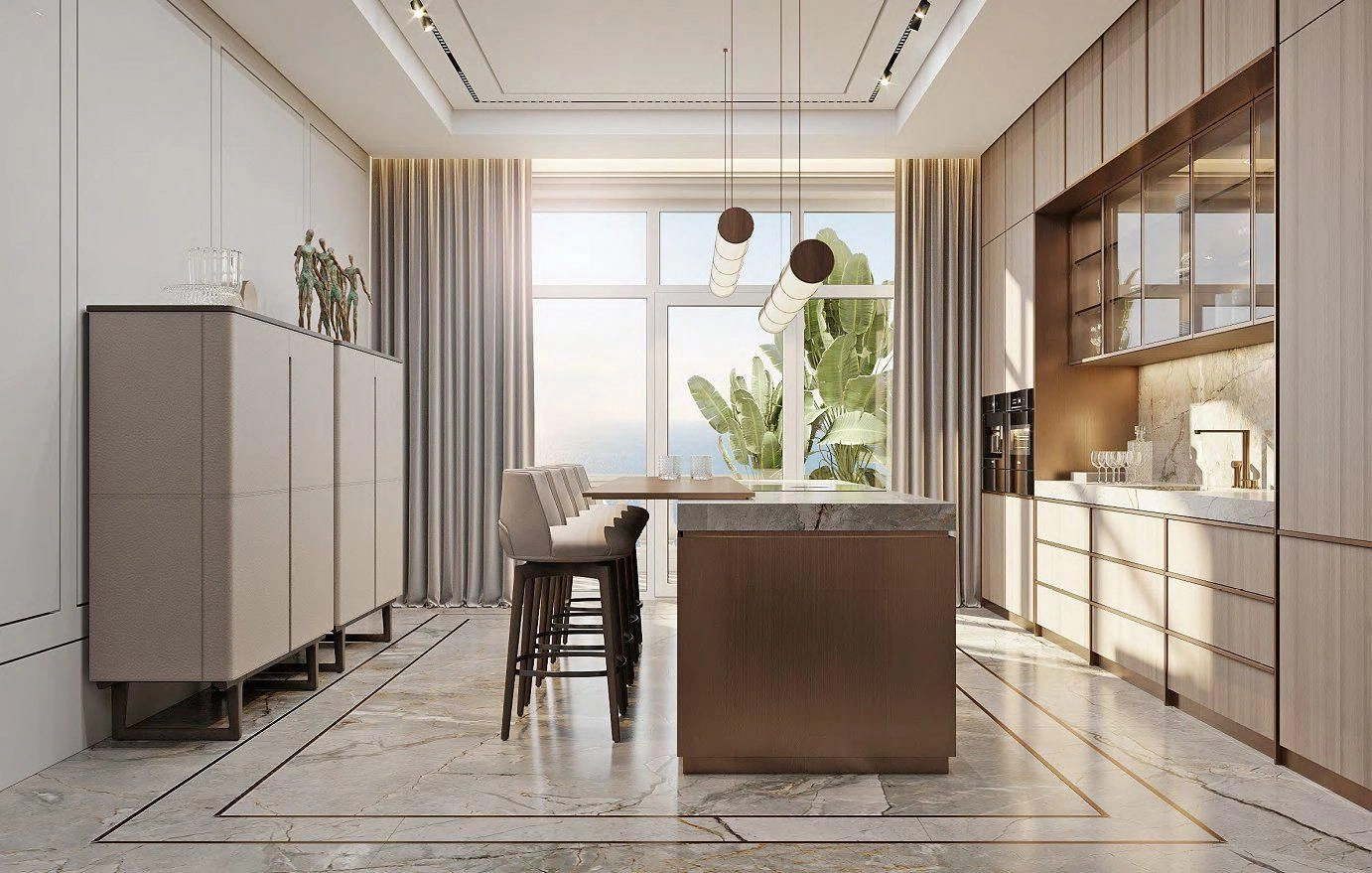 Эксклюзивный жилой комплекс с мини-гольфом и пляжным клубом в Дубае