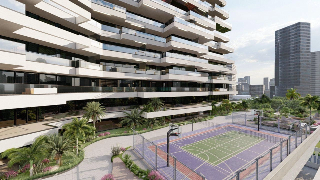 Luxury Residential Complex with Water Park in Dubai