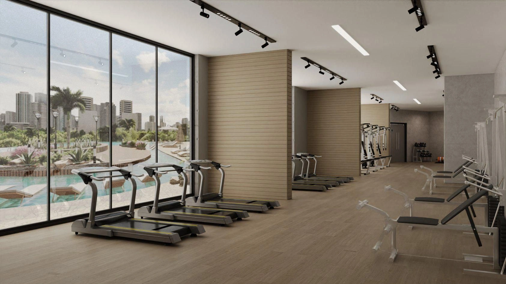 Luxury Residential Complex with Water Park in Dubai