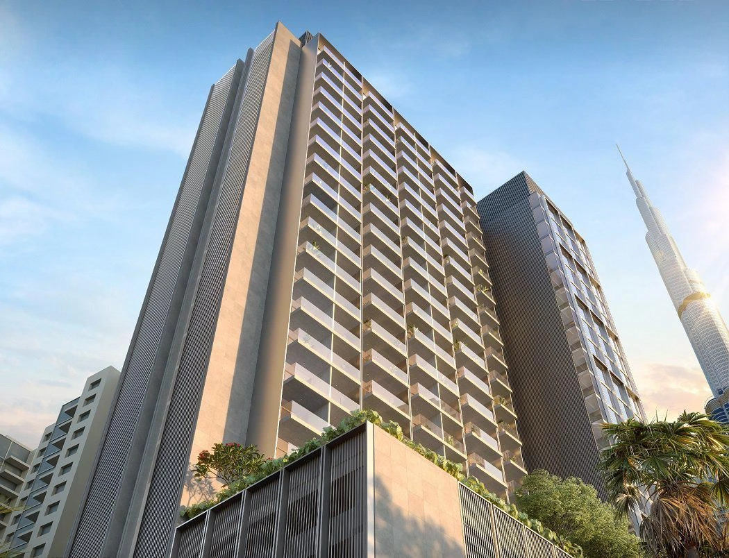 Современный жилой комплекс с бассейнами и коворкингом в Дубае