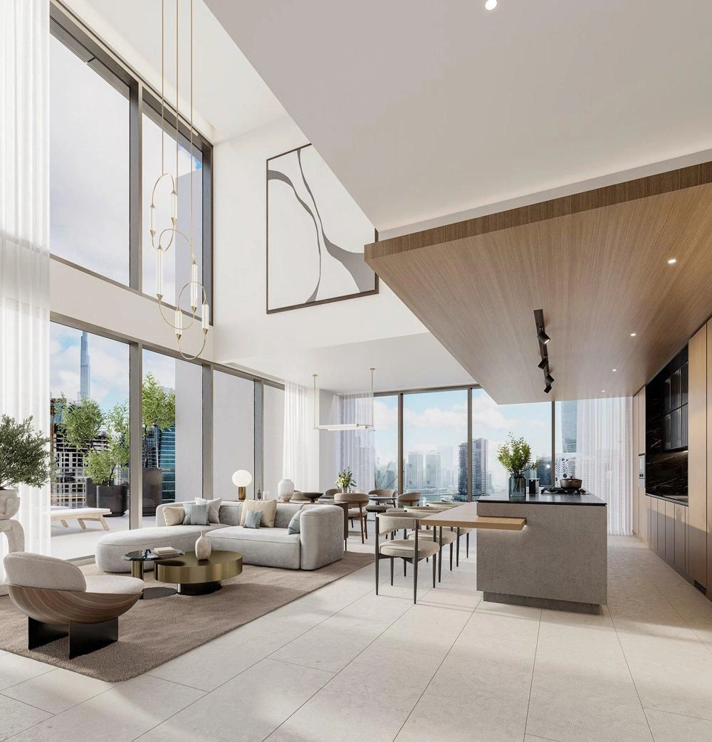 Роскошный жилой комплекс на набережной в деловом районе Дубая