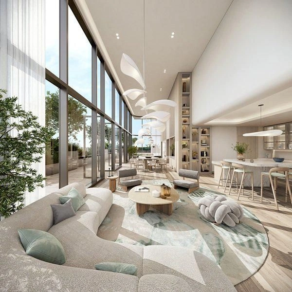 Роскошный жилой комплекс на набережной в деловом районе Дубая