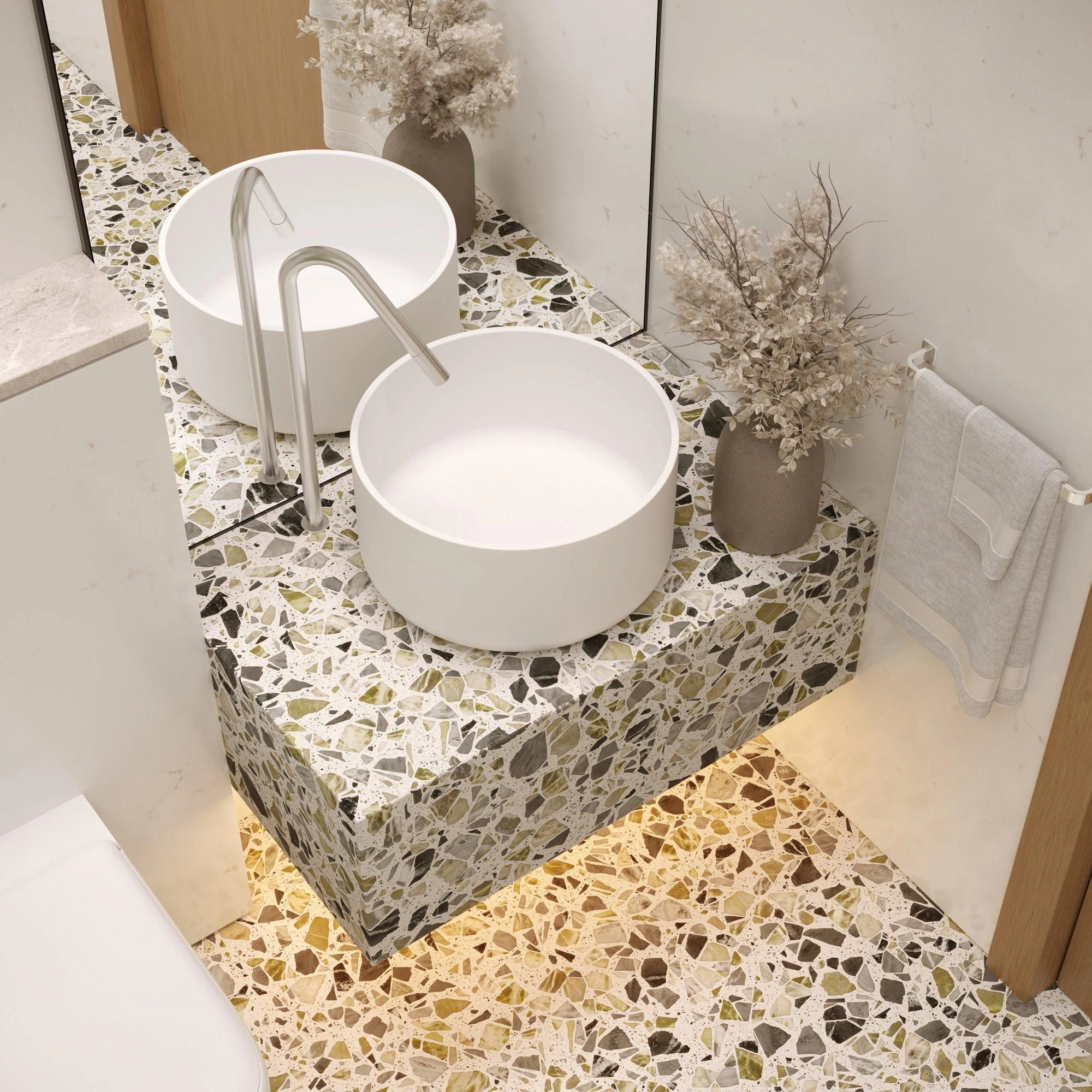 Элитный жилой комплекс с бассейном и парковкой в Дубае