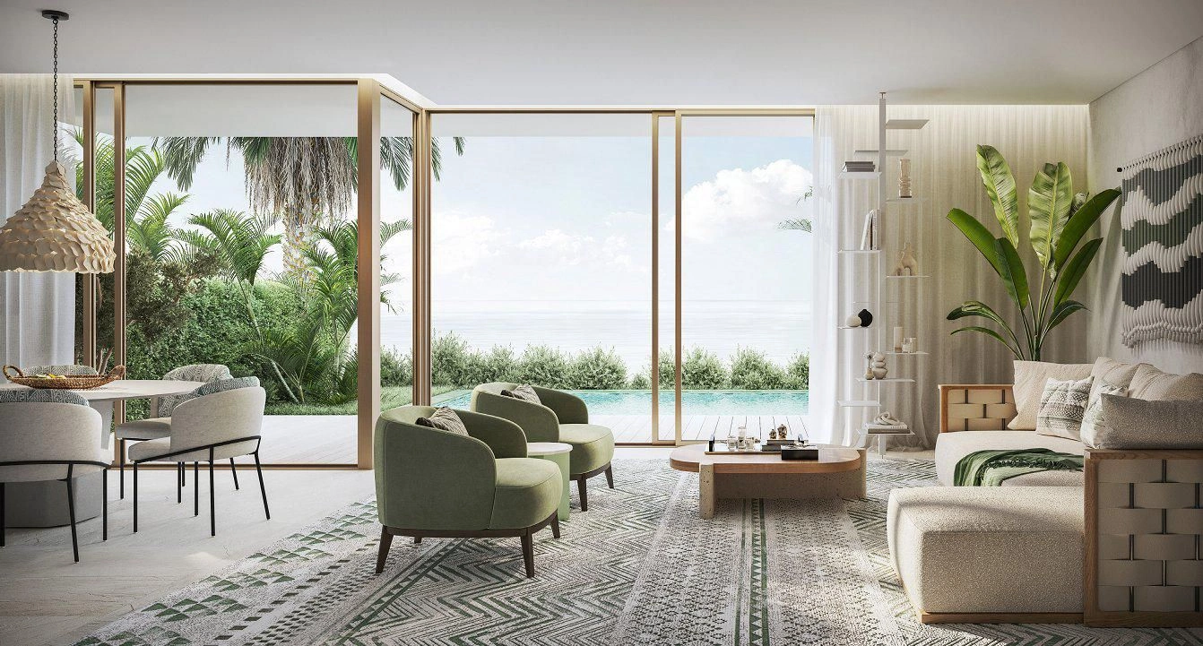 Роскошные виллы и таунхаусы с пляжем и мариной в Дубае