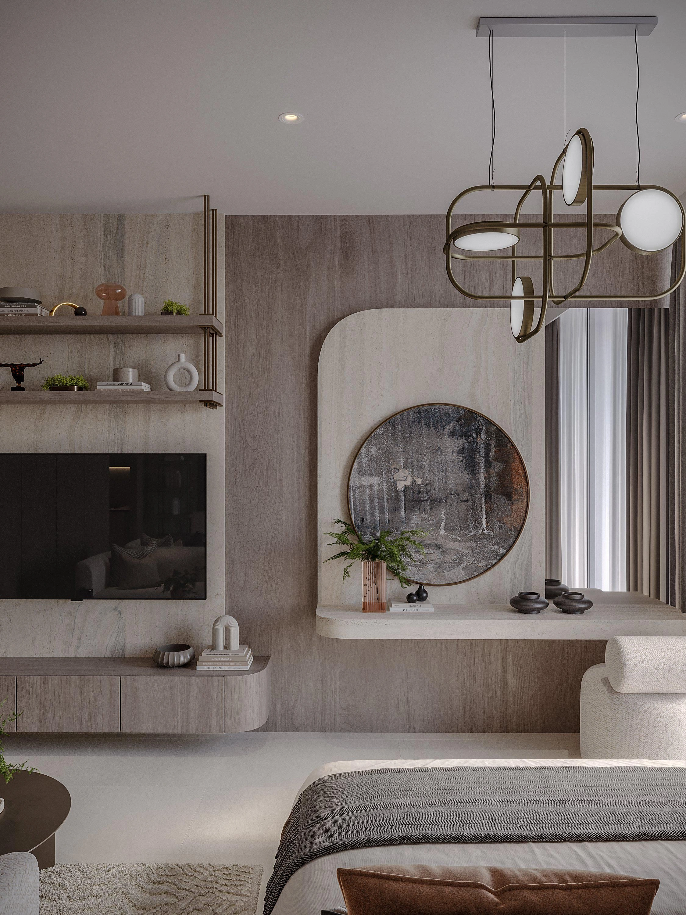 Роскошный жилой комплекс с крытым бассейном в Дубае