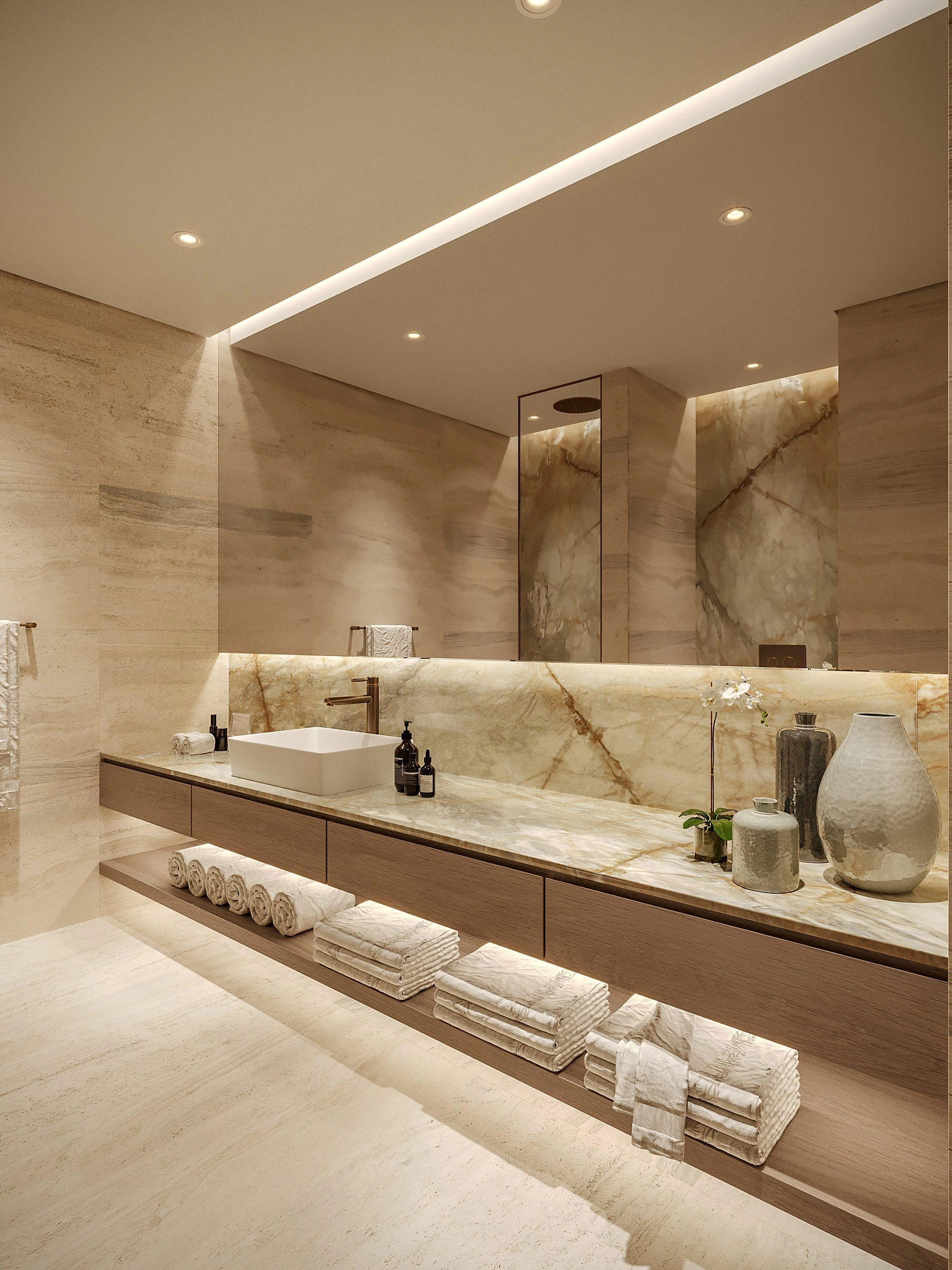 Роскошный жилой комплекс с крытым бассейном в Дубае