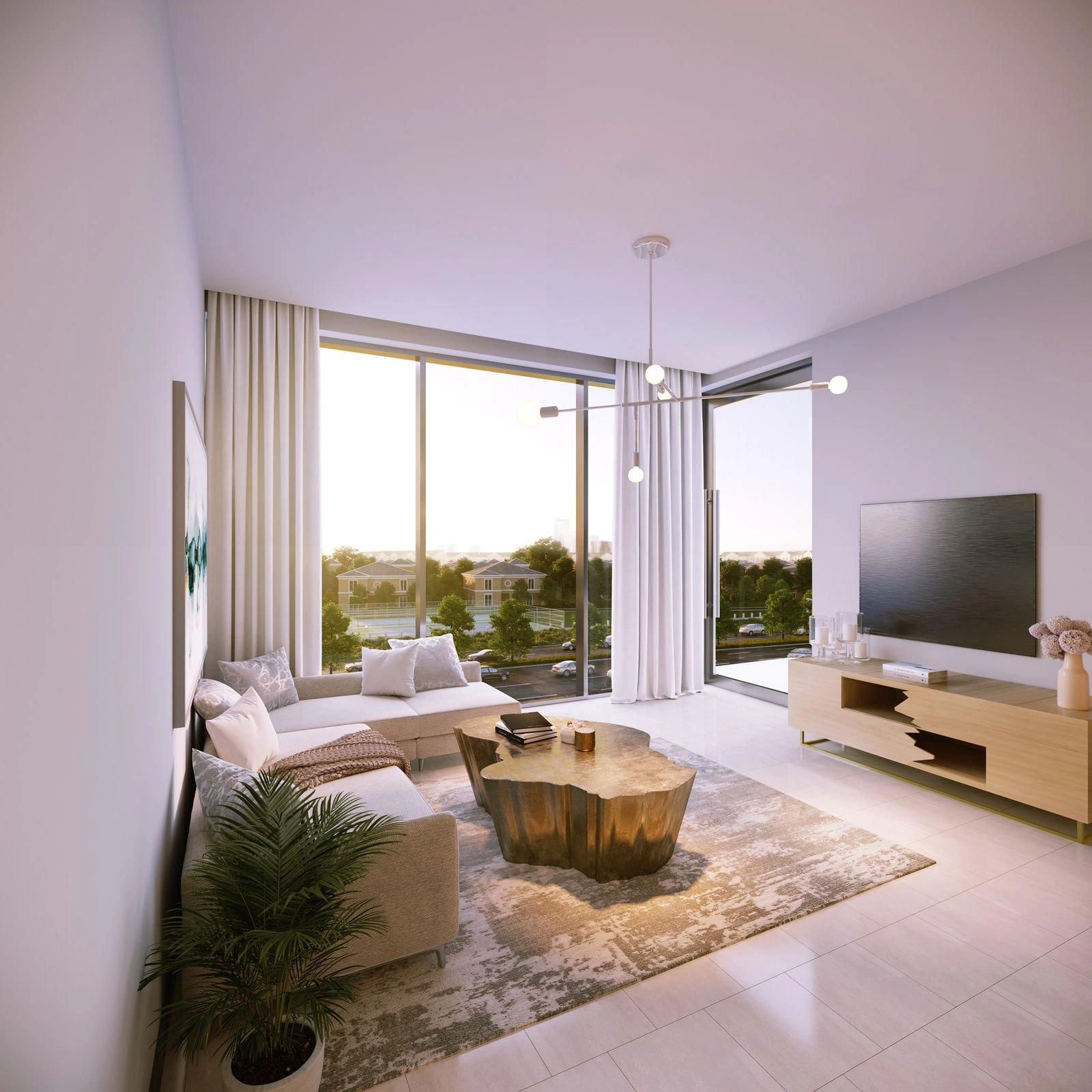 Современный жилой комплекс в центральной части Дубая