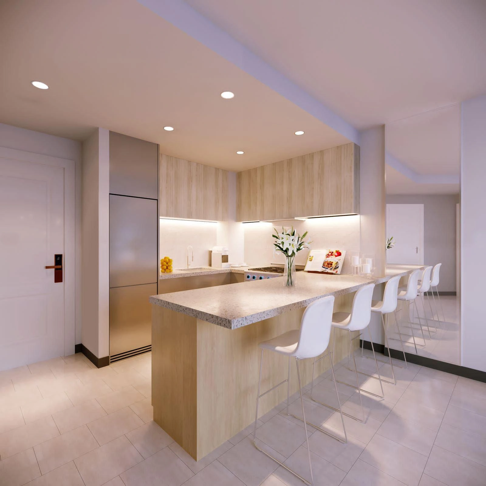 Современный жилой комплекс в центральной части Дубая