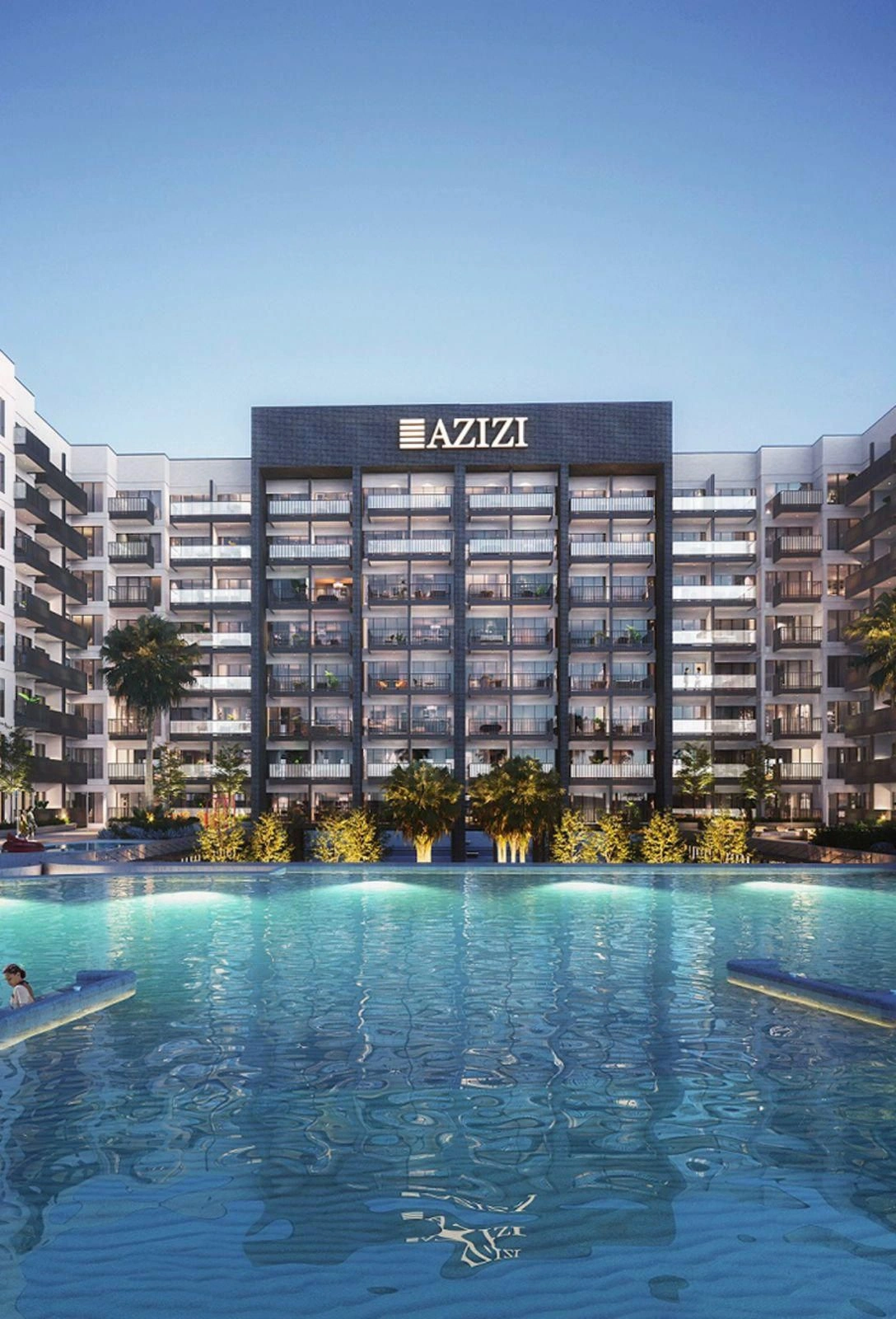 Современный жилой комплекс в центральной части Дубая