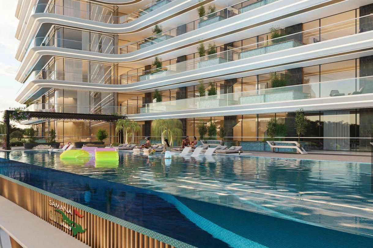 Элитный жилой комплекс с панорамным видом на Дубай