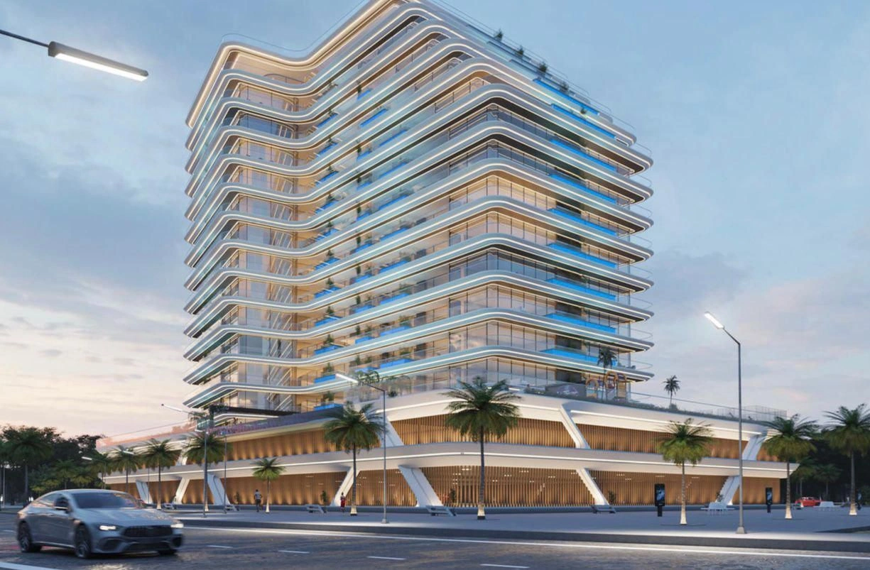 Элитный жилой комплекс с панорамным видом на Дубай