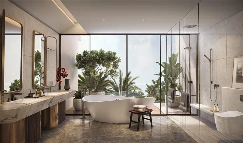 Современный комплекс с видом на море, Дубай