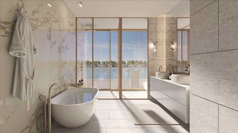 Современный комплекс с видом на море, Дубай