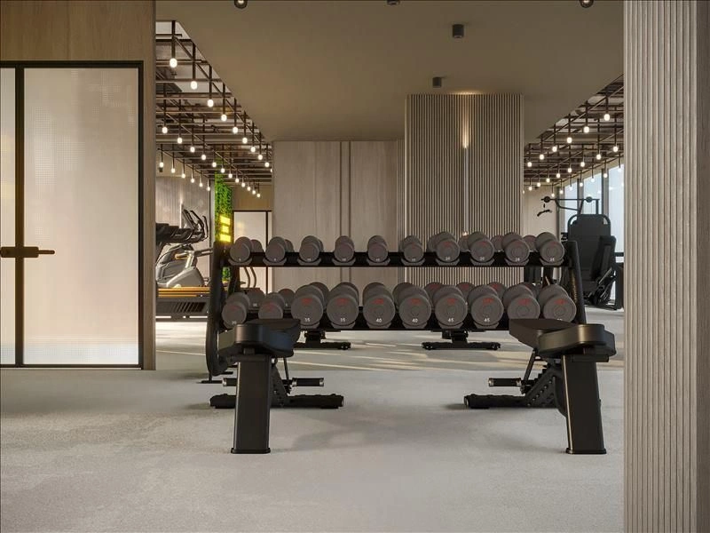 Новая резиденция с бассейном и садом, Дубай