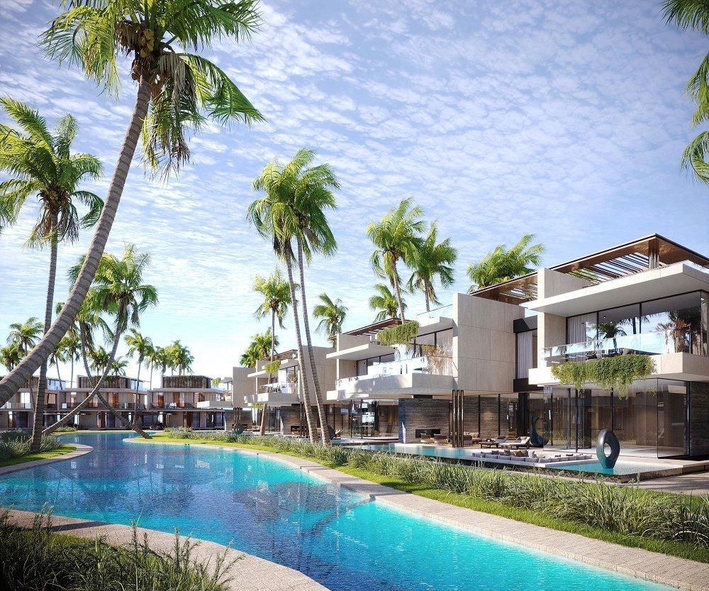 Роскошные меблированные виллы с лагуной, Дубай