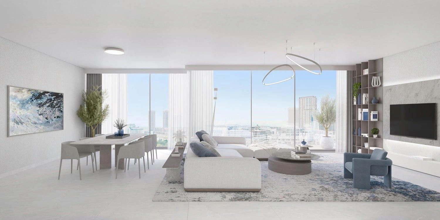 Роскошный жилой комплекс с торговым центром в Дубае