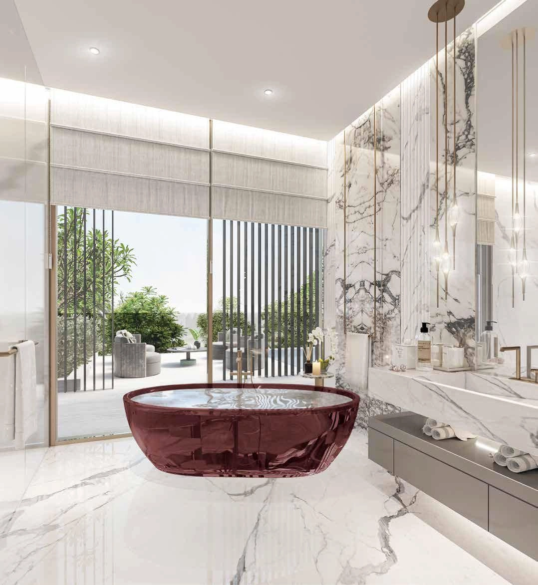 Роскошный комплекс вилл с бассейном и спа в Дубае