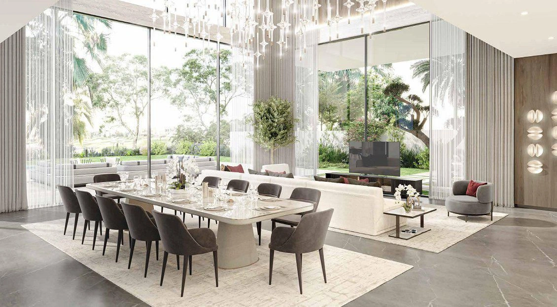 Роскошный комплекс вилл с бассейном и спа в Дубае