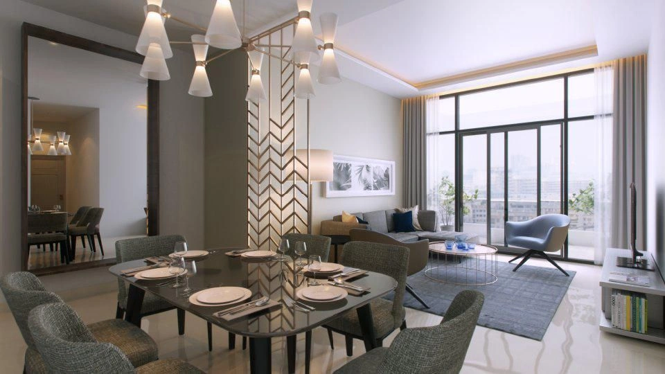 Элитный жилой комплекс на берегу гавани в районе делового центра, Дубай