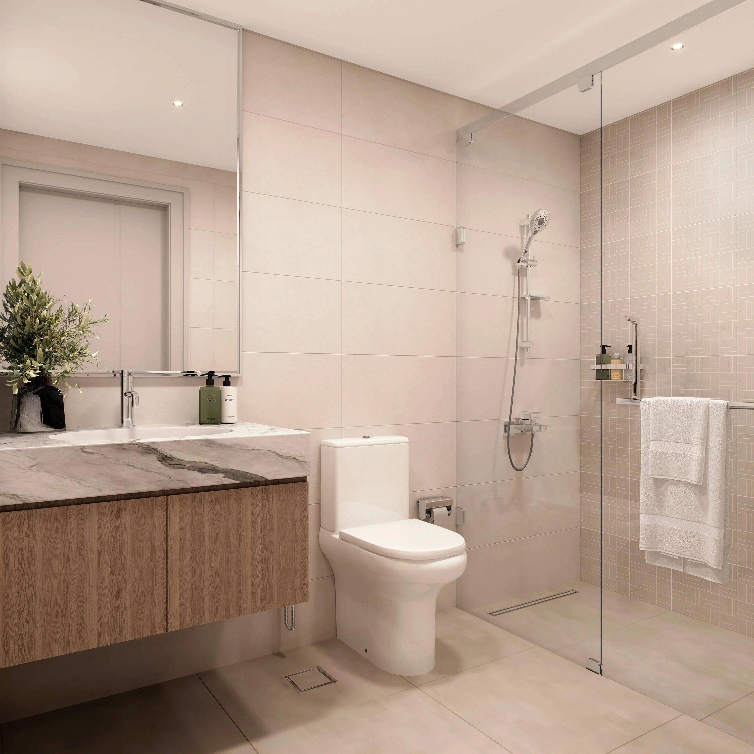 Роскошный жилой комплекс с искусственным пляжем, Дубай