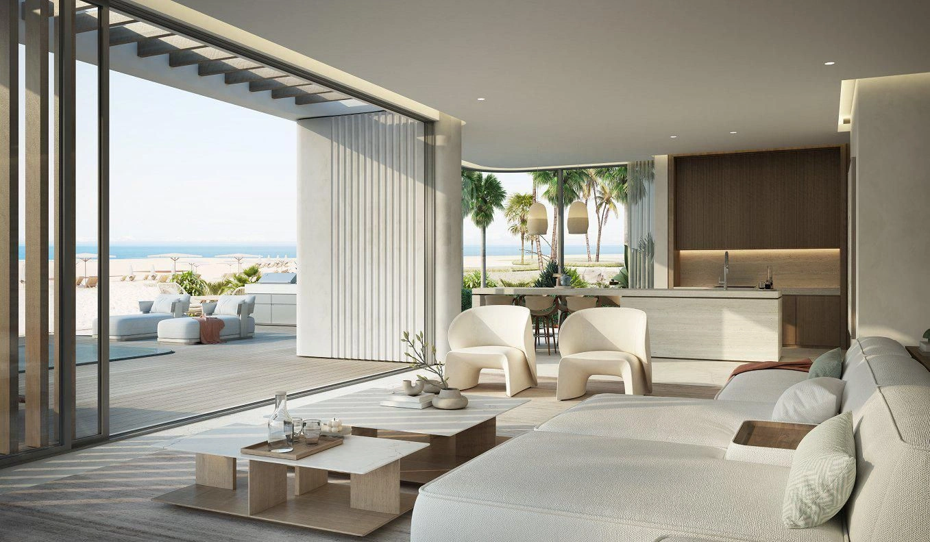 Роскошный комплекс пляжных вилл в Рас аль-Хайме