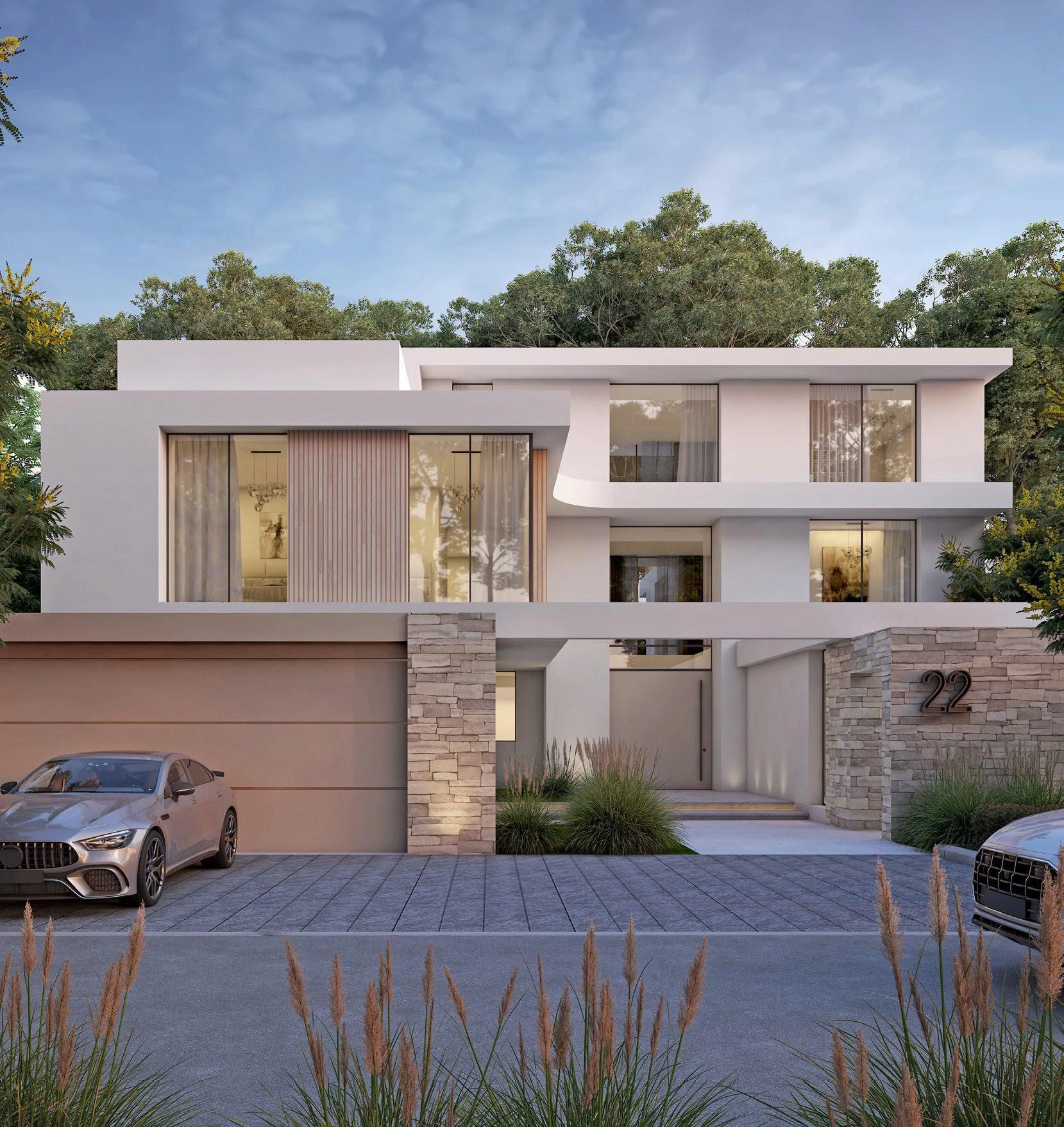 Роскошные виллы и апартаменты с частным пляжем, Дубай