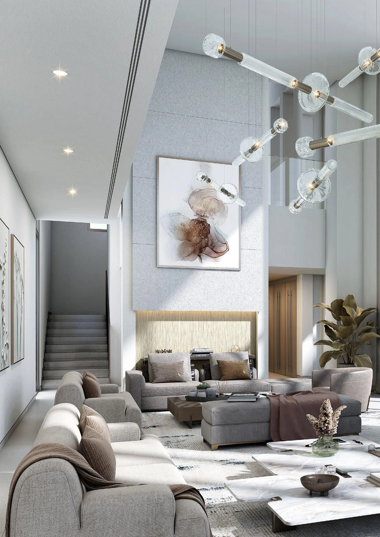 Роскошные виллы и апартаменты с частным пляжем, Дубай