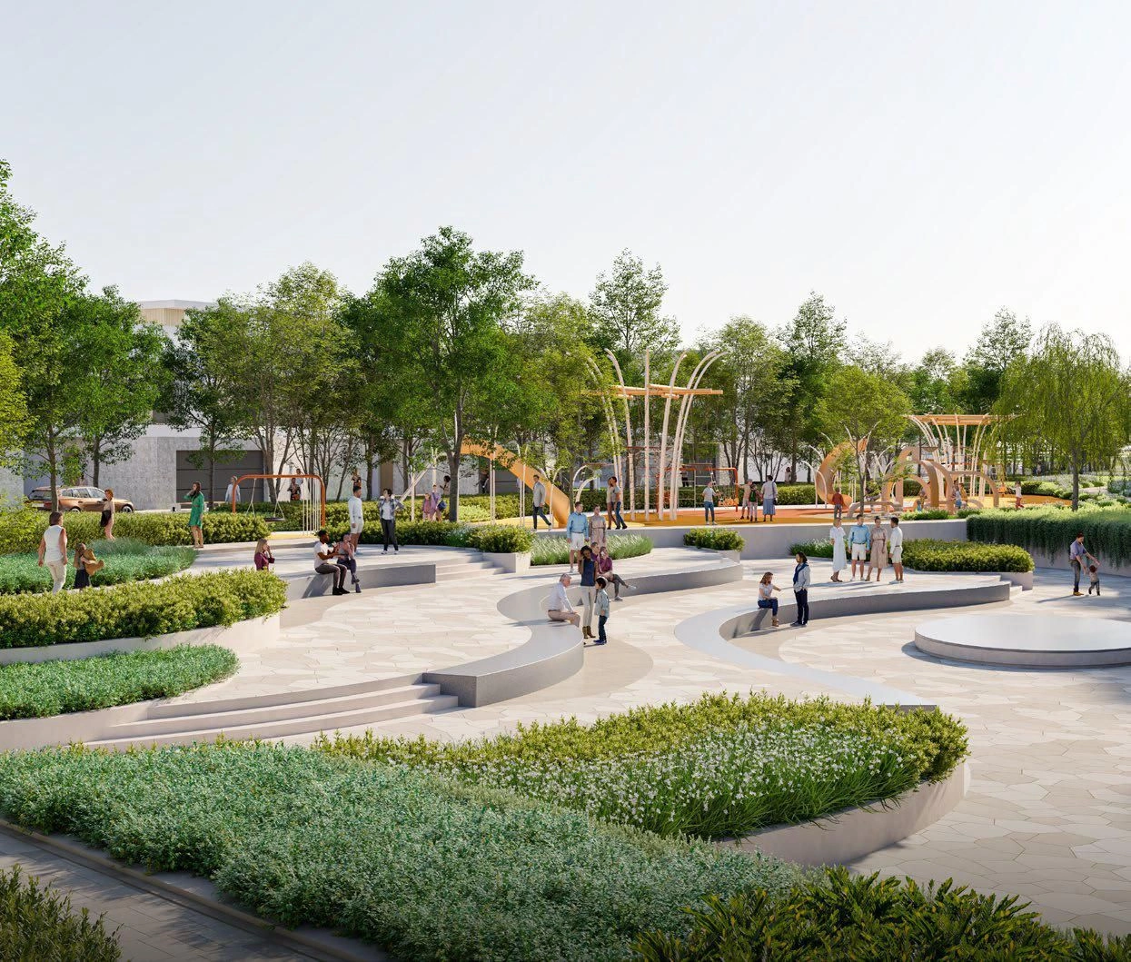 Роскошные виллы и апартаменты с частным пляжем, Дубай