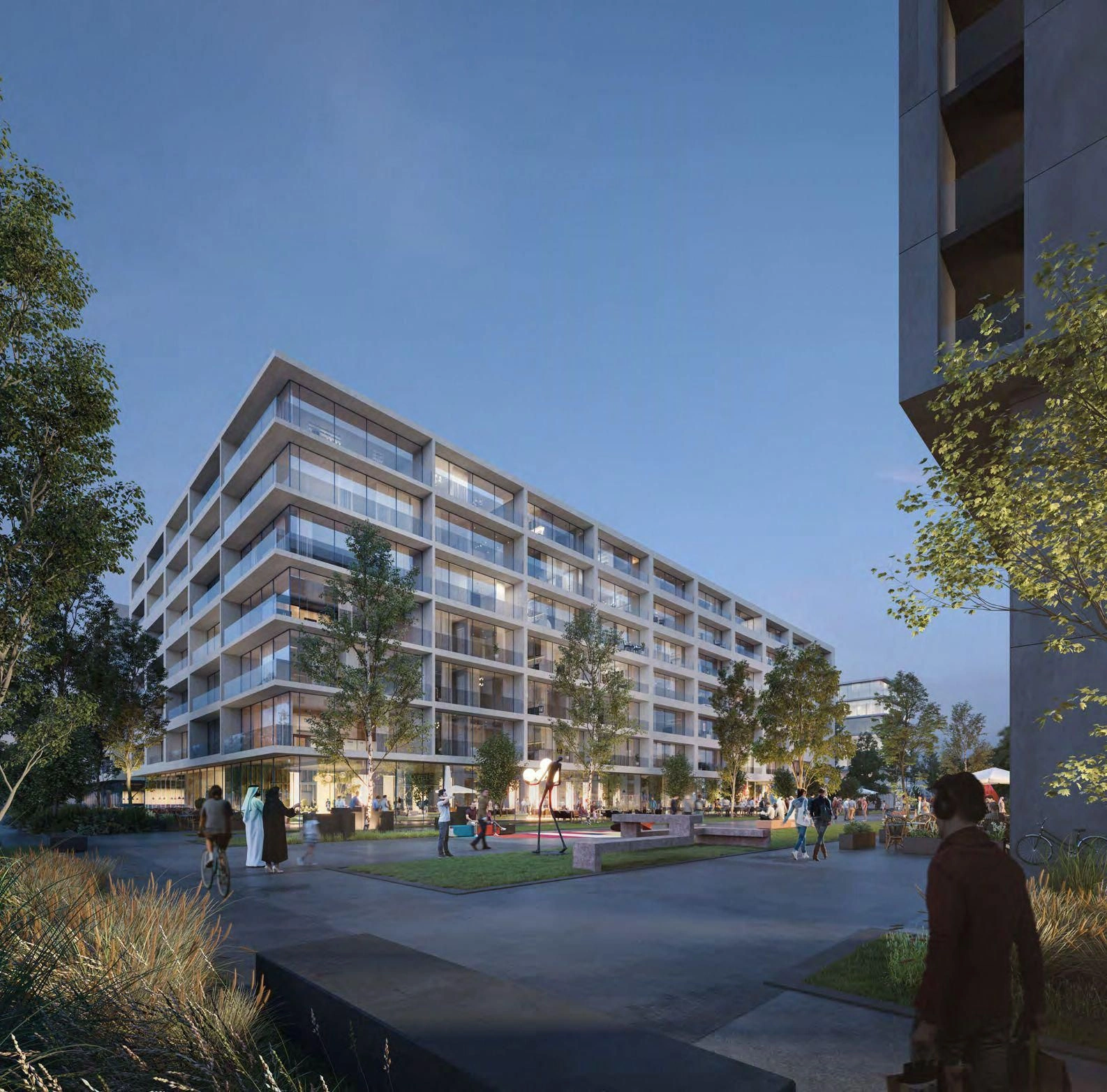 Элитный жилой комплекс рядом с Университетом Шарджи