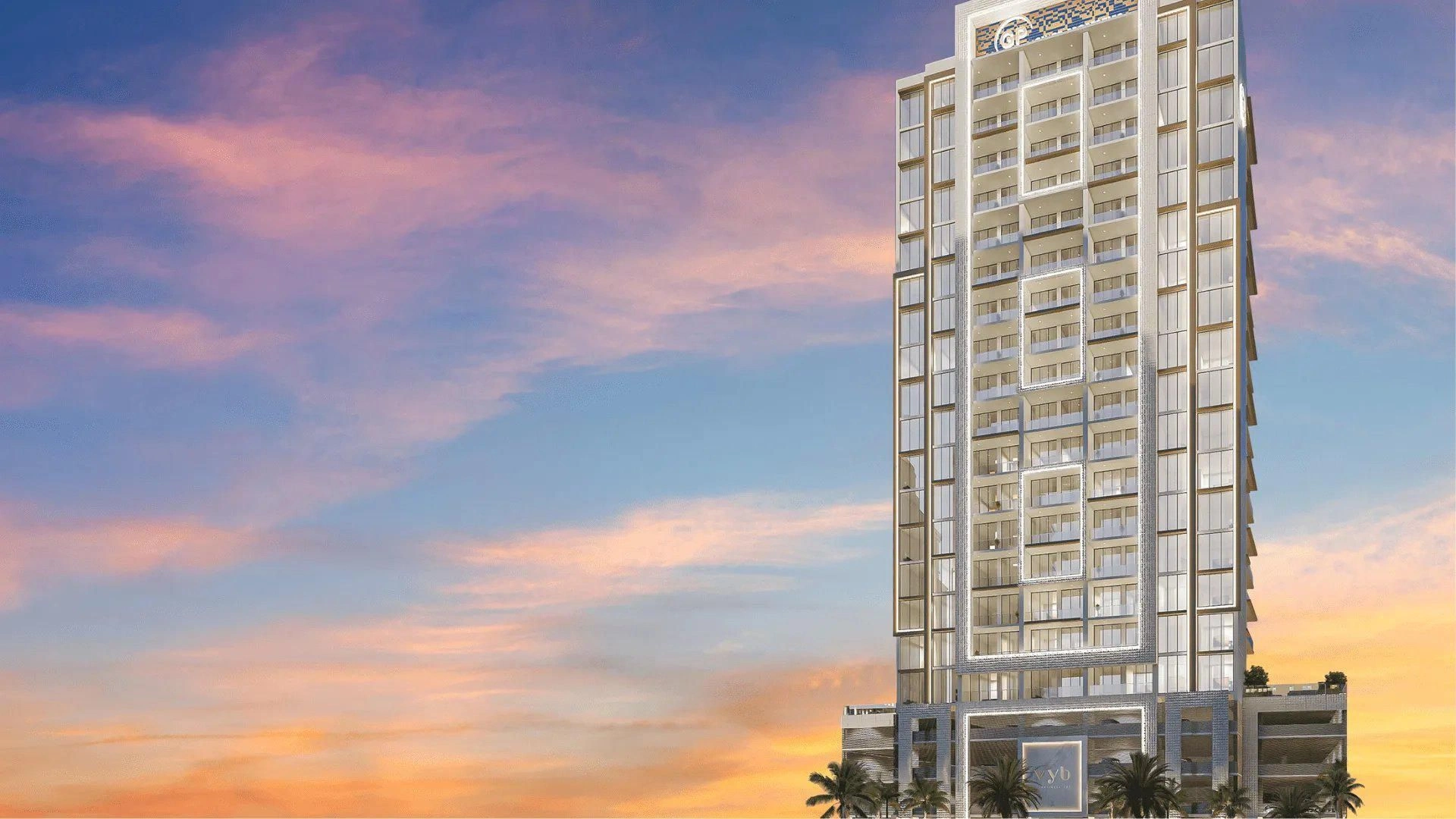 Роскошный жилой комплекс на берегу водного канала, Дубай