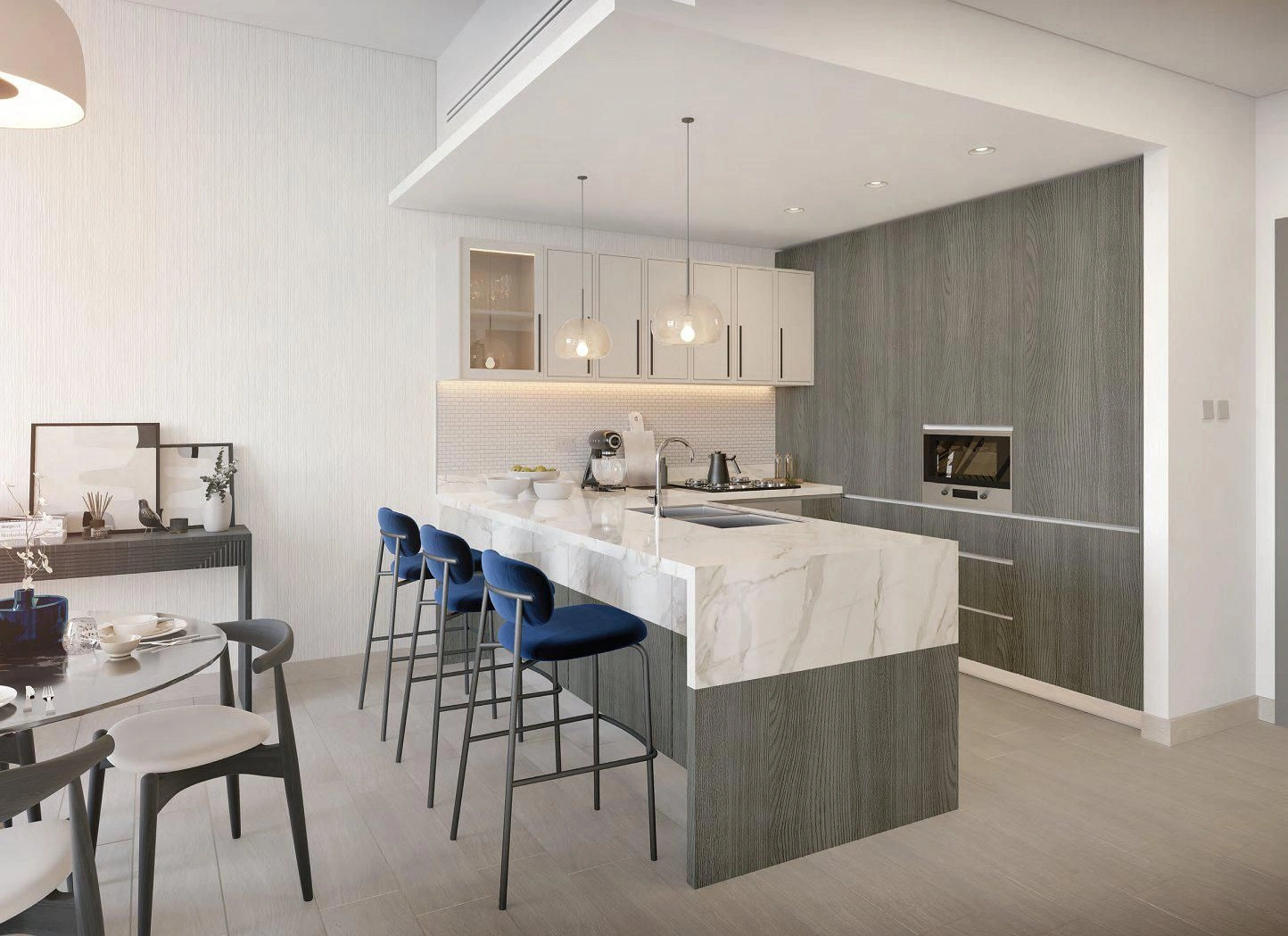 Люкс жилой комплекс с панорамными видами на Дубай