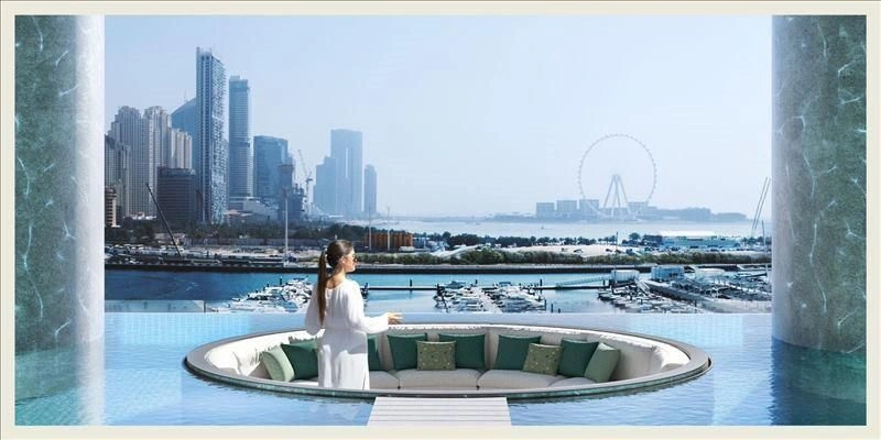 Роскошный жилой комплекс с прямым доступом к яхт-клубу, Дубай