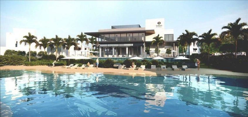 Комплекс роскошных вилл с зелеными территориями в Дубае