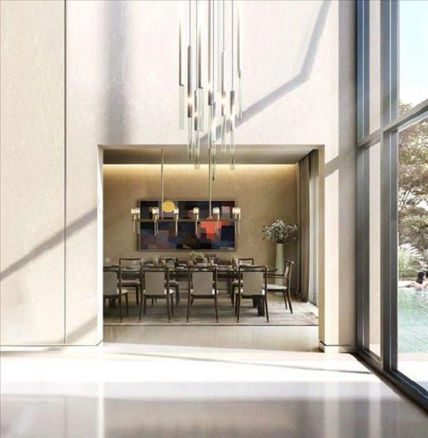 Комплекс роскошных вилл с зелеными территориями в Дубае