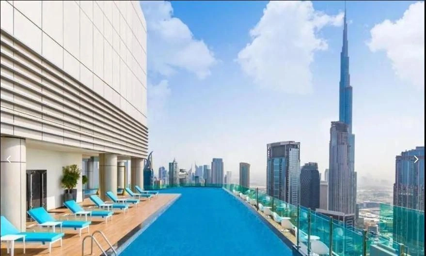 Роскошный жилой комплекс с бассейном и спа в Бизнес-Бей, Дубай