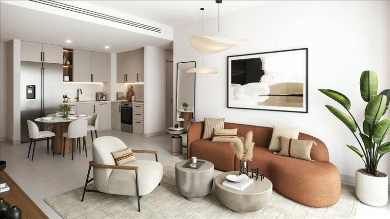 Люксовый жилой комплекс с бассейном и зоной отдыха в Дубае