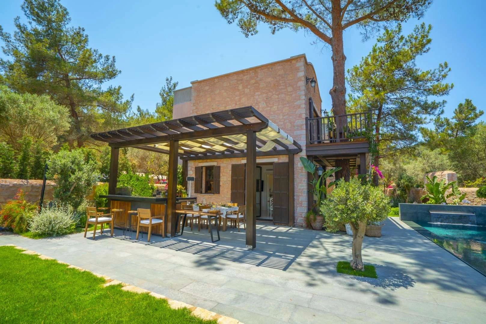 Комплекс вилл в районе Голтюркбюку, Бодрум