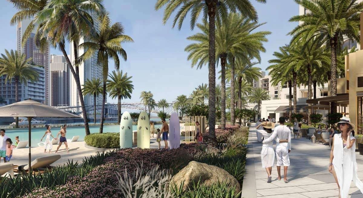 Жилой комплекс на оживлённом острове Саадият