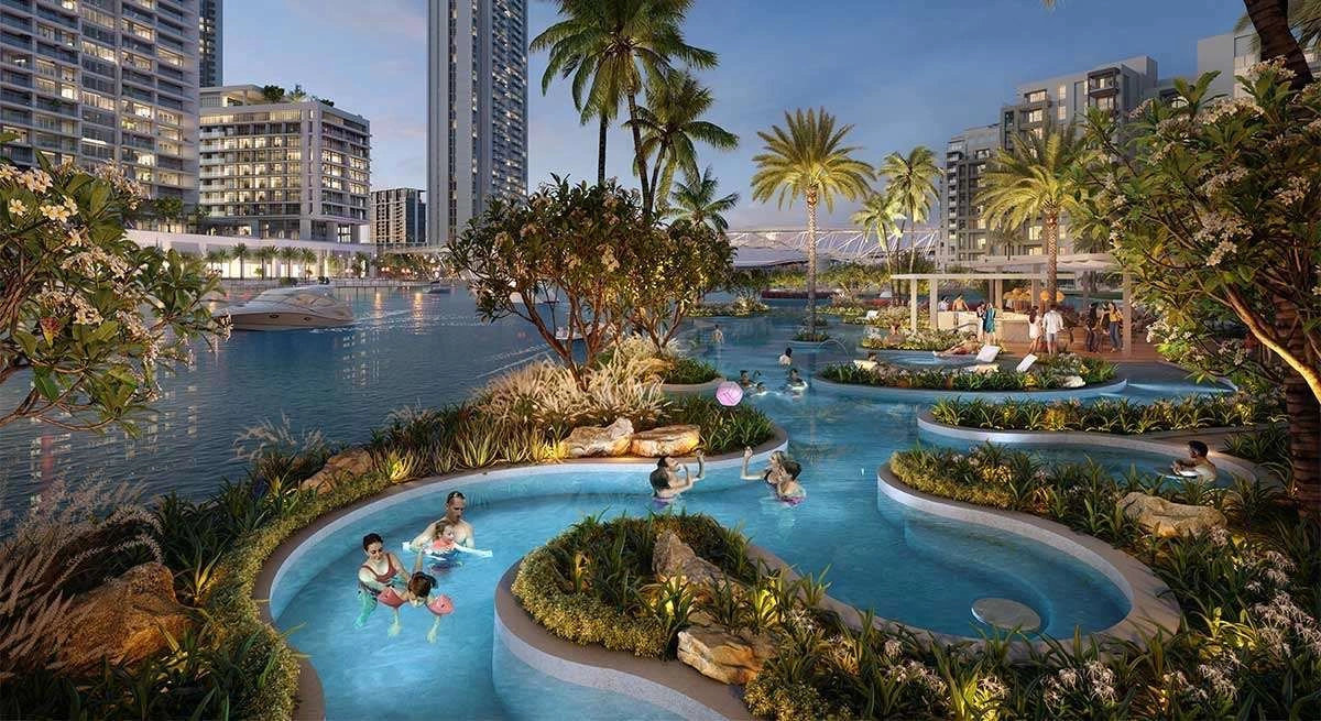 Жилой комплекс на оживлённом острове Саадият