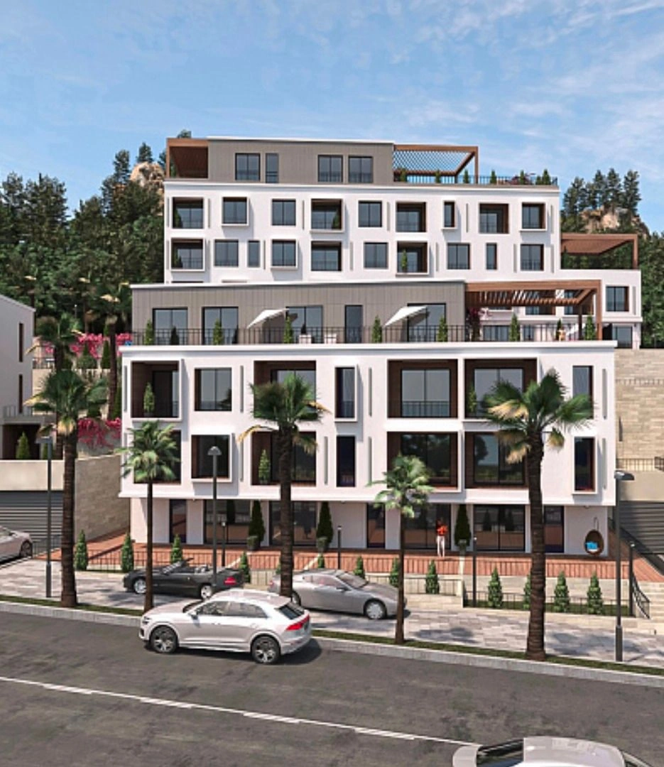 Новый жилой комплекс в районе Тивата, Черногория