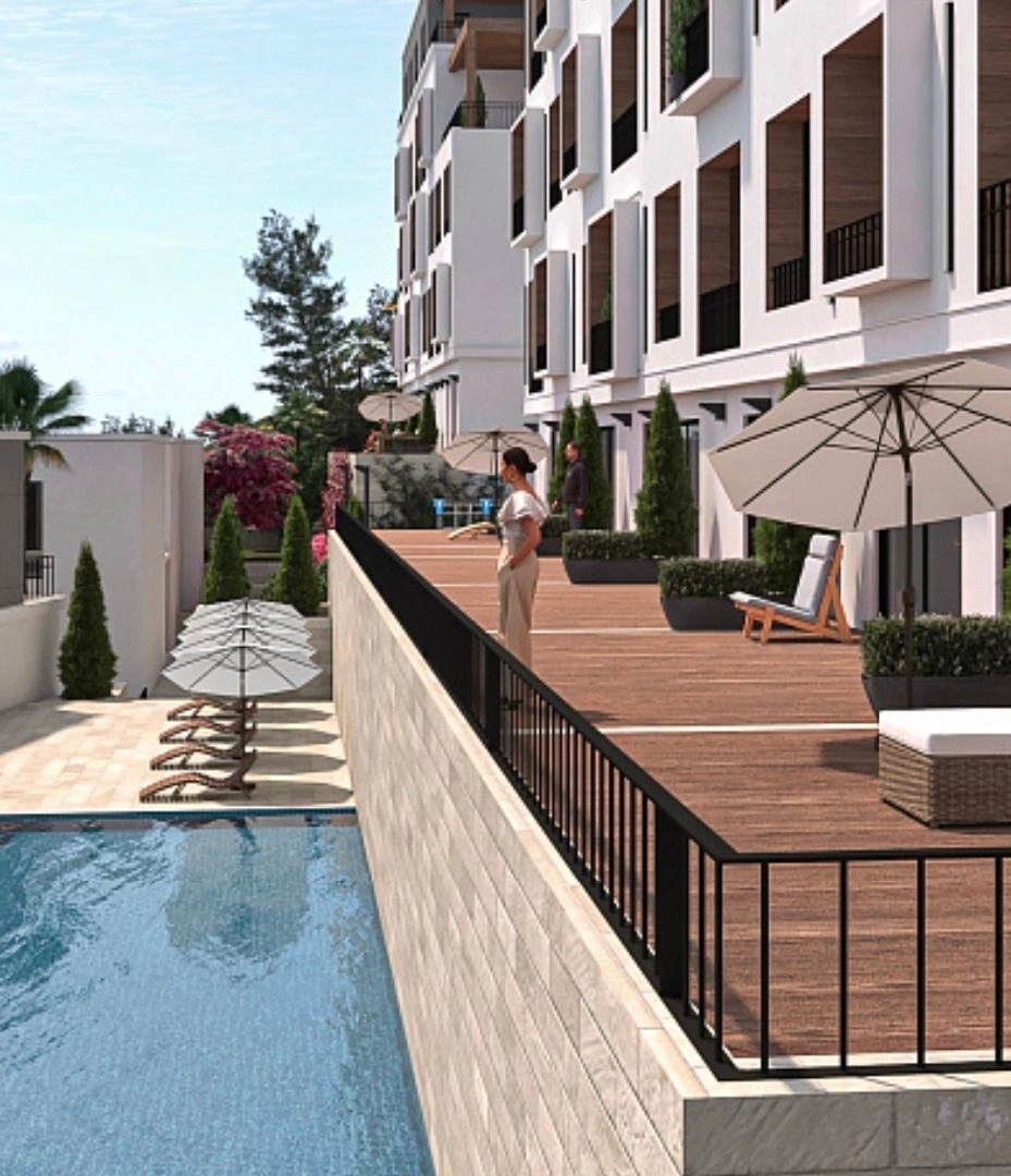 Новый жилой комплекс в районе Тивата, Черногория