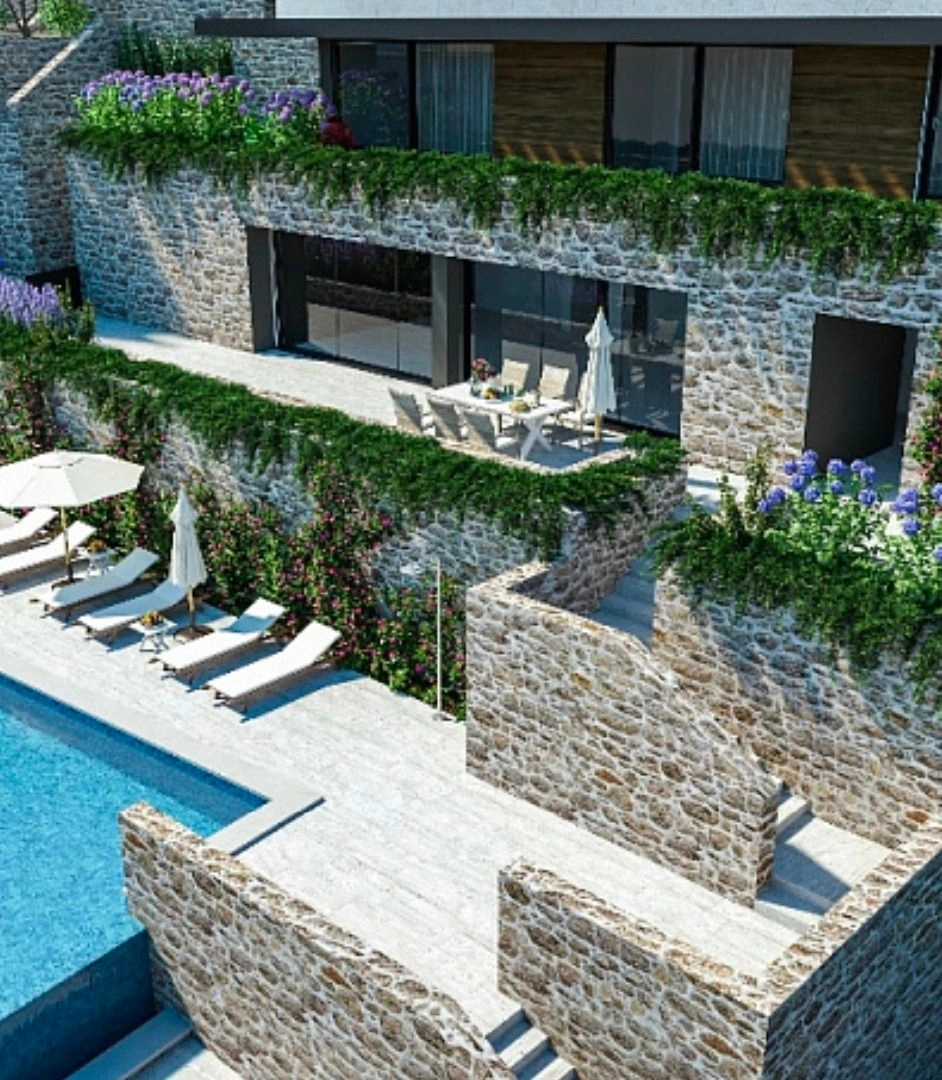 Роскошный комплекс на первой береговой линии в Тивате, Черногория