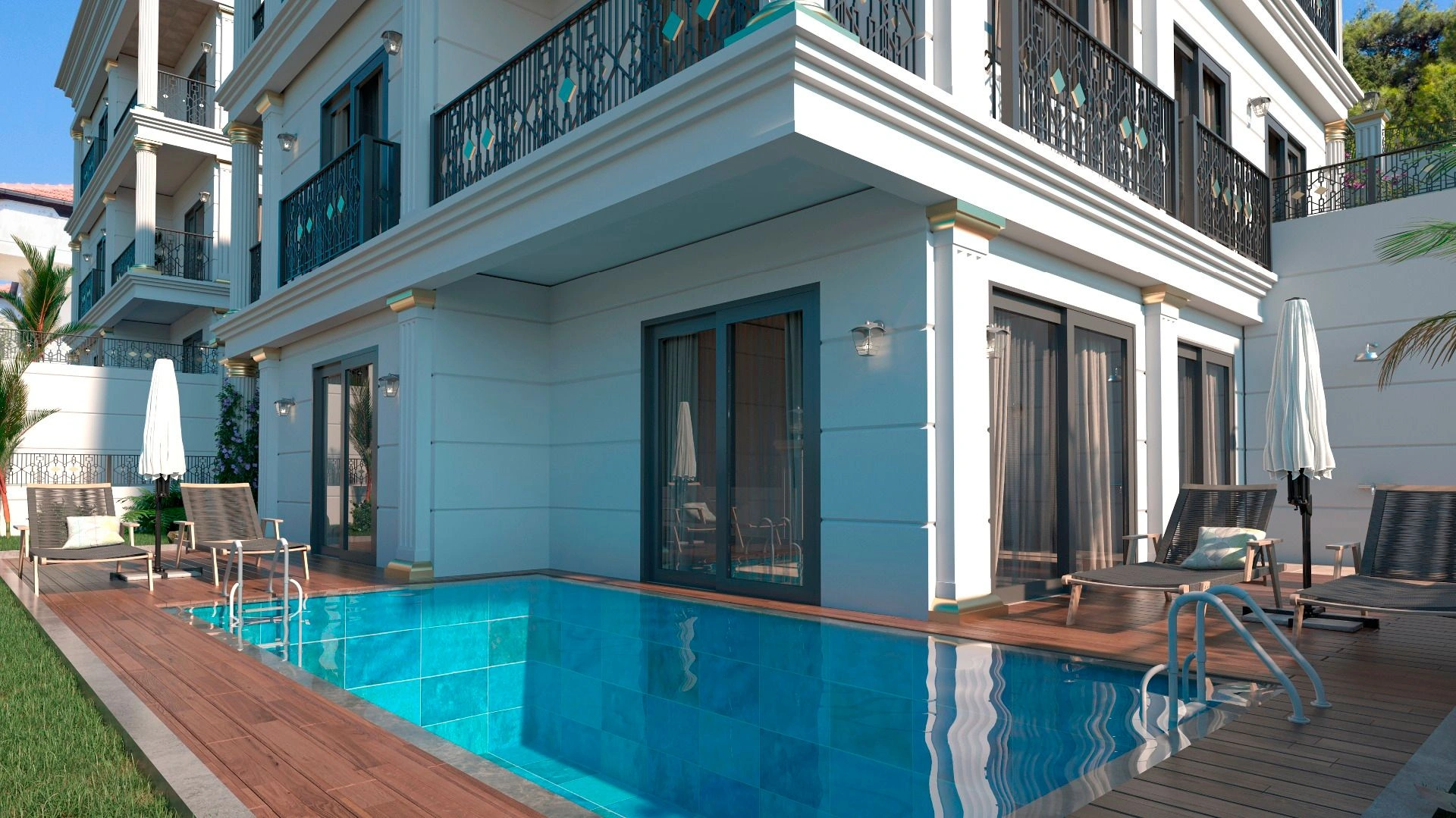 Стильный жилой комплекс в Аланье