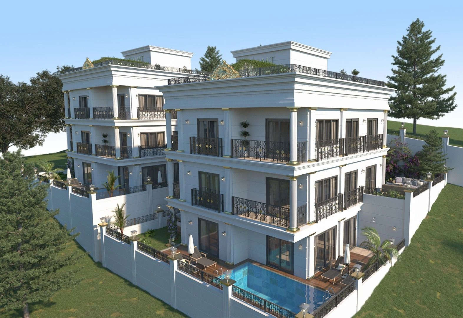 Стильный жилой комплекс в Аланье