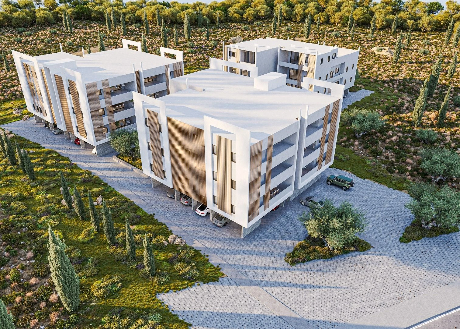 Роскошный комплекс из 37 апартаментов в районе Ливадия, Кипр